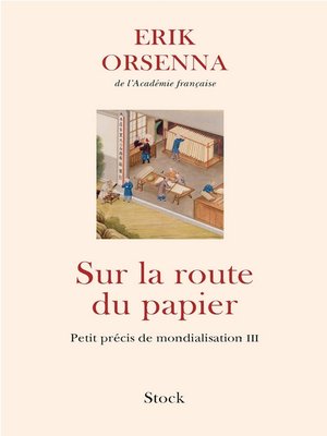 cover image of Sur la route du papier